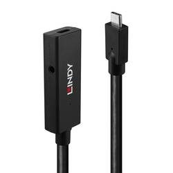 LINDY - USB Kabel 5 m USB 3.2 Gen 2 (3.1 Gen 2) USB-C, Schwarz, One Size