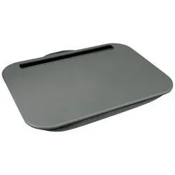 VALUE Knietablett / Laptop-/Tablet-Ablage mit Kissen, grau