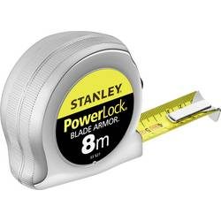 STANLEY Bandmaß Micro Powerlock 0-33-527 Maßband Metall, Chrom