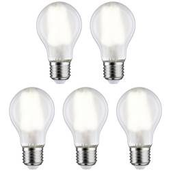 Paulmann 29091 LED EEK E (A - G) E27 Glühlampenform 7 W Neutralweiß (Ø x H) 60 mm x 106 mm 5 St.