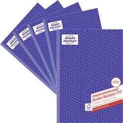 Avery-Zweckform Stundennachweis Formular 1773-5 DIN A4