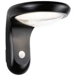 Paulmann Diskola 94854 Solar-Außenwandleuchte mit Bewegungsmelder LED 3.5 W Anthrazit