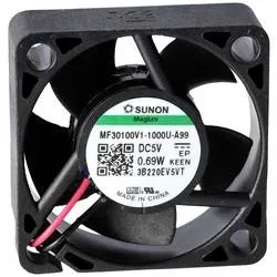 Sunon MF30100V1-1000U-A99 Axiallüfter 5 V/DC 9.34 m³/h (L x B x H) 10 x 30 x 30 mm