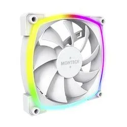 MONTECH AX120 PWM ARGB PC-Gehäuse-Lüfter Weiß (B x H x T) 120 x 120 x 25 mm