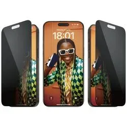 PanzerGlass Privacy Displayschutzfolie mit Blickschutz Apple iPhone 15 Pro Max 1 St. P2812