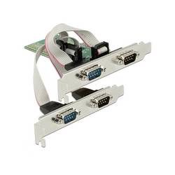 Delock 89557 PCI-Express Karte PCIe inkl. Low-Profile Slotblech