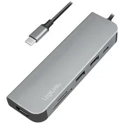 LogiLink USB-C Multifunction Hub - Dockingstation