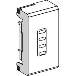 Schneider Electric KNB16CF2 KN Abgangsadapter, 16A, L+N+PE, für Sicherungen 8,5 x 31,5mm Kleinverteilerzubehör Weiß 1