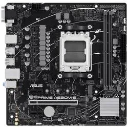 Asus PRIME A620M-E-CSM Mainboard Sockel (PC) AMD® AM5 Formfaktor (Details) Micro-ATX Mainboard-Chipsatz AMD® A620