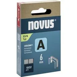 Novus Tools 042-0773 Feindrahtklammern Typ 53 1800 St. Abmessungen (L x B) 6 mm x 11.3 mm