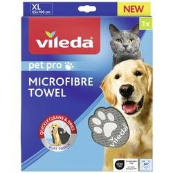 Vileda Pet Pro Microfibre Towel XL Tierhandtuch Grau Kleider-Größe XL 1 St.