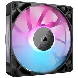 Corsair iCUE LINK RX120 RGB PC-Gehäuse-Lüfter Schwarz (B x H x T) 120 x 120 x 25 mm inkl. LED-Beleuchtung