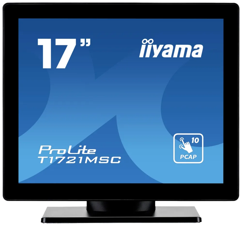 Iiyama ProLite T1721MSC-B2 Touchscreen-Monitor EEK: E (A - G) 43.2 cm (17 Zoll) 1280 x 1024 Pixel 5:4 5 ms VGA, HDMI®,