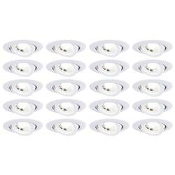 Paulmann 99997 Einbauleuchte LED 4.8 W Weiß (matt)