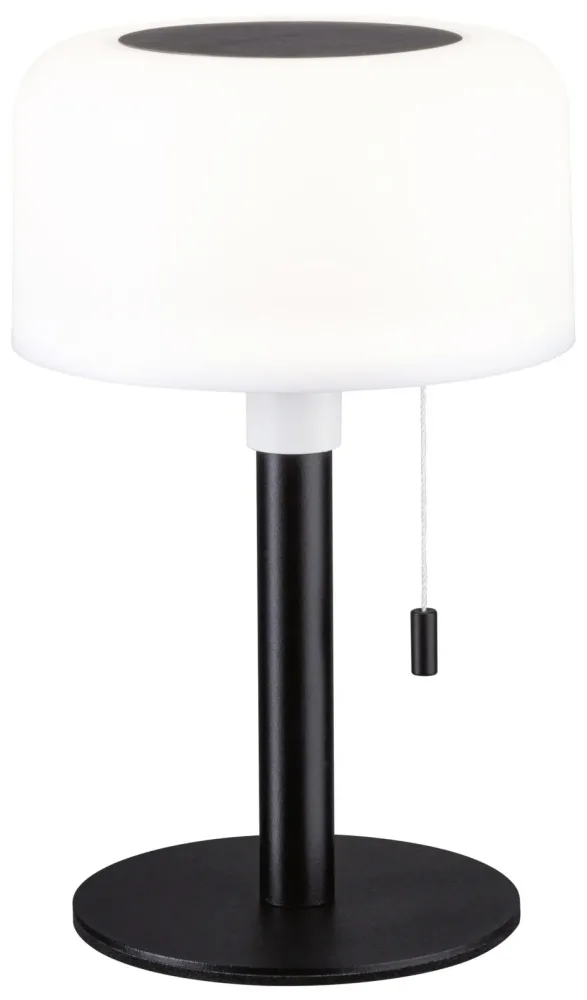 Paulmann 94607 Bartja Solar-Tischlampe 1.6 W Warmweiß Schwarz