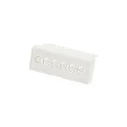 Hammond Electronics 1597D2MTCKO Klemmenabdeckung ABS-PC Grau (L x B x H) 35 x 20 x 14 mm 1 St.
