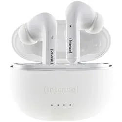 INTENSO White Buds Wirel. Earphones 3720302 T302A, ANC, white