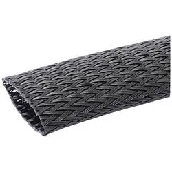 Quadrios 23CA209 23CA209 Geflechtschlauch Schwarz Polyester 14 bis 30 mm Meterware