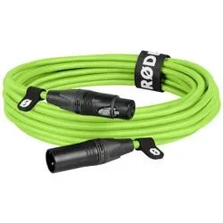 Rode XLR6M-G XLR Verbindungskabel 6 m Grün