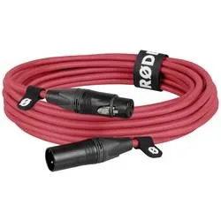 Rode XLR6M-R XLR Verbindungskabel 6 m Rot