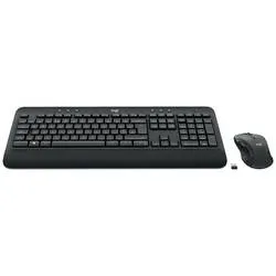 Logitech Tastatur-Maus-Set MK545 Advanced Kabellos Schwarz QWERTZ (DE)