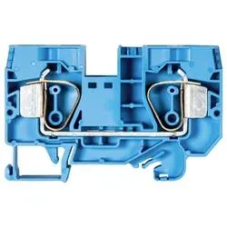 Wieland Electric 56.716.0055.6 Durchgangsklemme Federzuganschluss Blau 50 St.