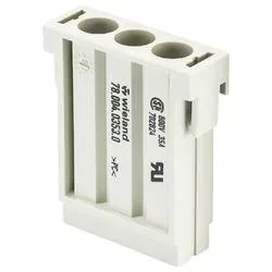 Wieland Electric 78.004.0353.0 Moduleinsatz Gesamtpolzahl 3 10 St.