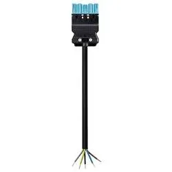 Wieland Electric 92.357.5063.9 Anschlussleitung Schwarz
