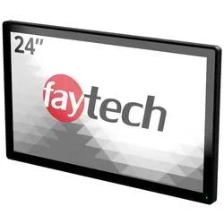 Faytech FT24BX6413ECAPOB Touchscreen-Monitor 60.5 cm (23.8 Zoll) 1920 x 1080 Pixel 16:9 HDMI®, DisplayPort,