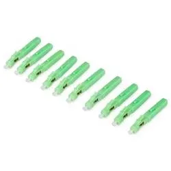DIGITUS Fiber Optic Fast Connector SM LC/APC 10 piece pack - Glasfaser (LWL)