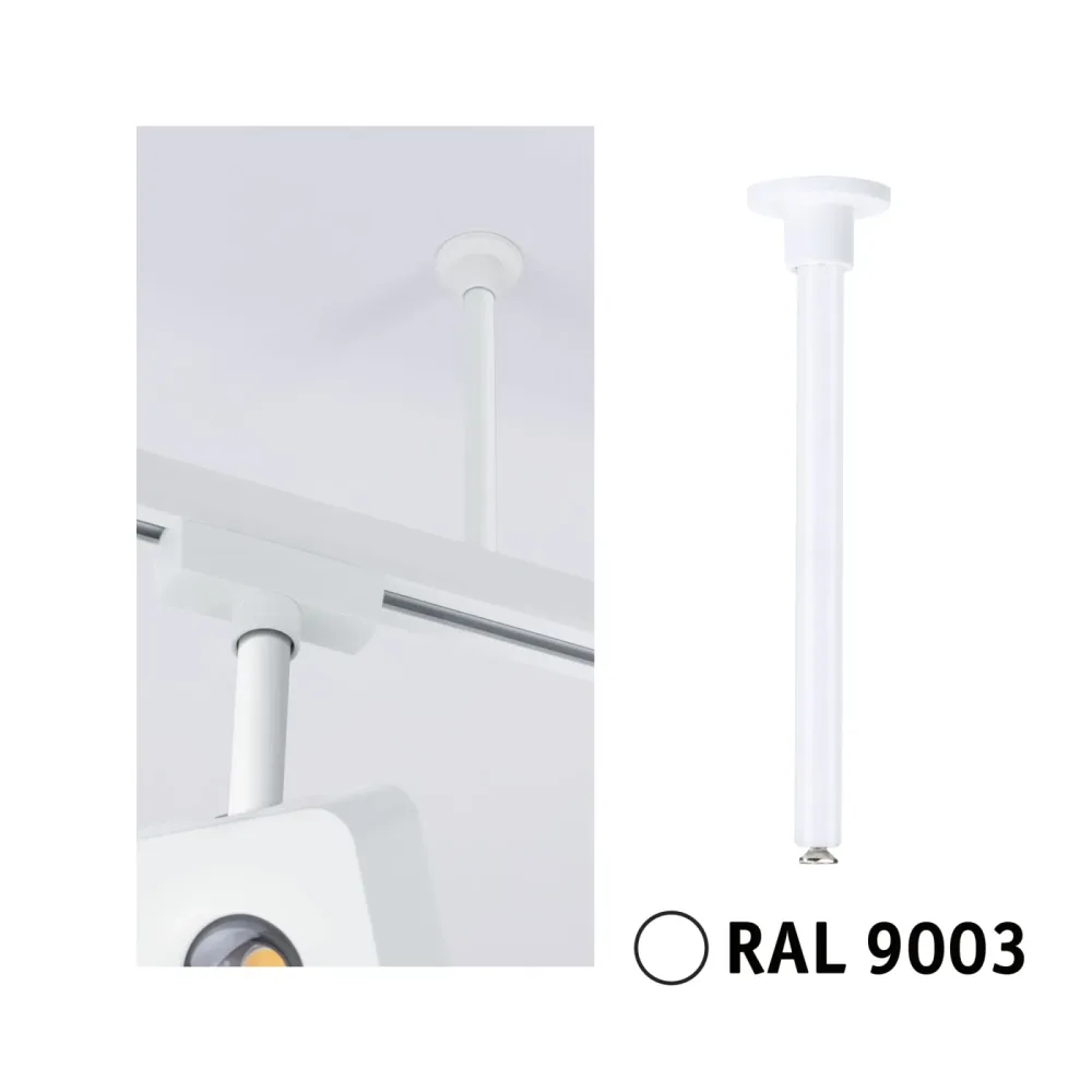 Paulmann 95654 Hochvolt-Schienensystem-Komponente Schienenabhängung Signal-Weiß