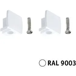 Paulmann 95653 Hochvolt-Schienensystem-Komponente Endkappe Signal-Weiß