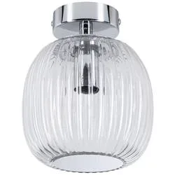 Paulmann 71141 Ruya Deckenleuchte E14 Glas, Chrom