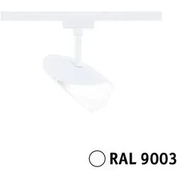 Paulmann Alejandro Hochvolt-Schienensystem-Leuchte URail LED fest eingebaut 10 W LED Signal-Weiß