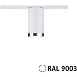 Paulmann Tube Hochvolt-Schienensystem-Leuchte URail GU10 Signal-Weiß