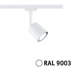 Paulmann Cover Hochvolt-Schienensystem-Leuchte URail GU10 10 W LED Signal-Weiß