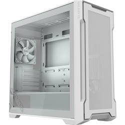 Gigabyte C102GI Midi-Tower PC-Gehäuse Weiß Staubfilter, Seitenfenster