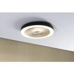 Paulmann 71180 Volea LED-Deckenleuchte LED LED 4 W, 18.5 W Schwarz, Gold