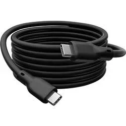 Digitus USB-C® Kabel USB4® USB-C® Stecker 1.00 m Schwarz (matt) exzellente Alterungseigenschaften, Flexibel, flexibler