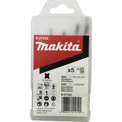 Makita B-57532 5teilig Universal-Bohrersortiment Metall, Holz 3 mm, 4 mm, 5 mm, 6 mm
