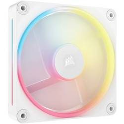 Corsair LX120-R RGB iC PC-Gehäuse-Lüfter Weiß (B x H x T) 120 x 120 x 20 mm inkl. RGB-Beleuchtungssteuerung