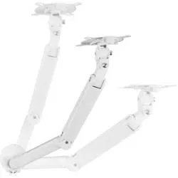 One For All Monitor-Tischhalterung Solid Single white 1 Display(s) 33 cm (13) - 88,9 cm (35) Weiß Höhenverstellbar,