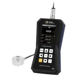 PCE Instruments Kraftmesser PCE-DFG 5K XF |5000N |Genauigkeit ±0,05 % FS |32 GB Speicher für 30 Mio. Messpunkte |USB-C