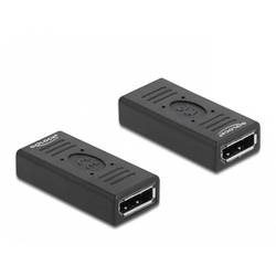 Delock DisplayPort Adapter DisplayPort Buchse 0 mm Schwarz 66643 4K UHD DisplayPort-Kabel