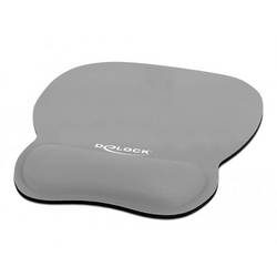 Delock 12698 Mauspad Ergonomisch, Flexibel Grau
