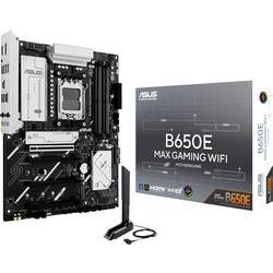 Asus MB B650E MAX GAMING WIFI Mainboard Sockel (PC) AMD® AM5 Formfaktor (Details) ATX Mainboard-Chipsatz AMD® B650