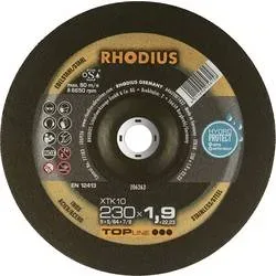 Rhodius XT10 206263 Trennscheibe gekröpft 230 mm 1 St. Edelstahl, Stahl