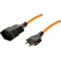 Max Hauri 167762 Strom Verlängerungskabel Orange 25 m H05VV-F 3G 1,5 mm²