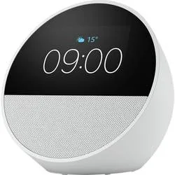 amazon echo Spot 2024 Sprachassistent Weiß