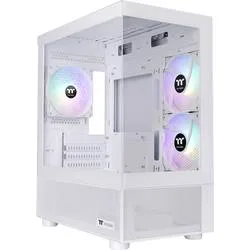 Thermaltake View 170 TG ARGB Snow White Micro-Tower PC-Gehäuse Weiß